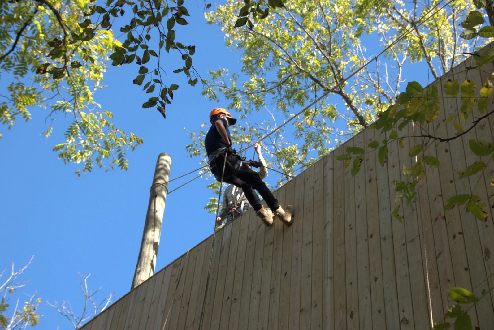 Camp activities in the Tennessee outdoors